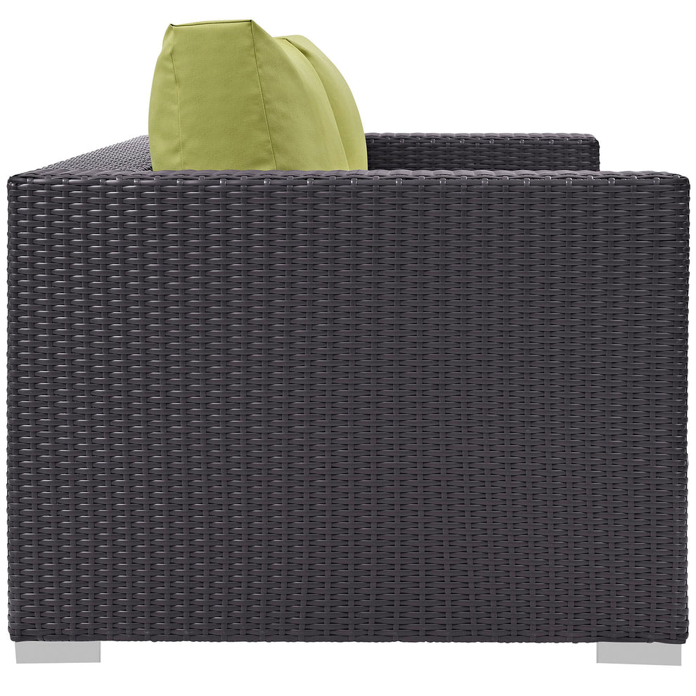 Modway Convene Outdoor Patio Loveseat - EEI-1907 | Outdoor Sofas, Loveseats & Sectionals | Modishstore - 15