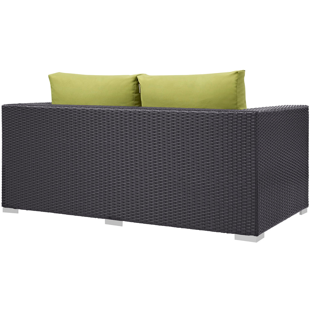 Modway Convene Outdoor Patio Loveseat - EEI-1907 | Outdoor Sofas, Loveseats & Sectionals | Modishstore - 16