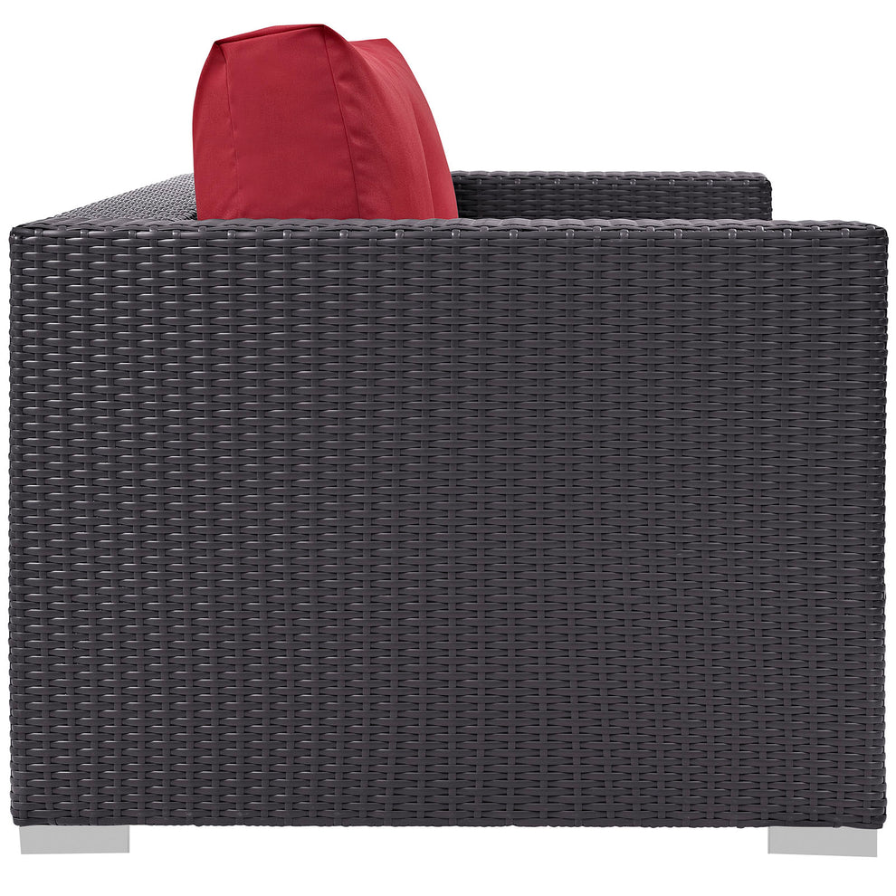 Modway Convene Outdoor Patio Loveseat - EEI-1907 | Outdoor Sofas, Loveseats & Sectionals | Modishstore - 20