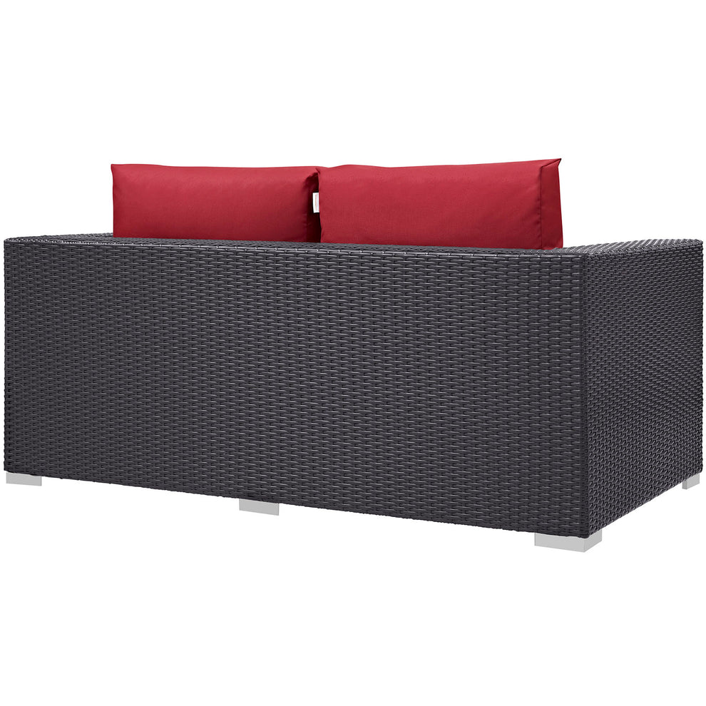 Modway Convene Outdoor Patio Loveseat - EEI-1907 | Outdoor Sofas, Loveseats & Sectionals | Modishstore - 21