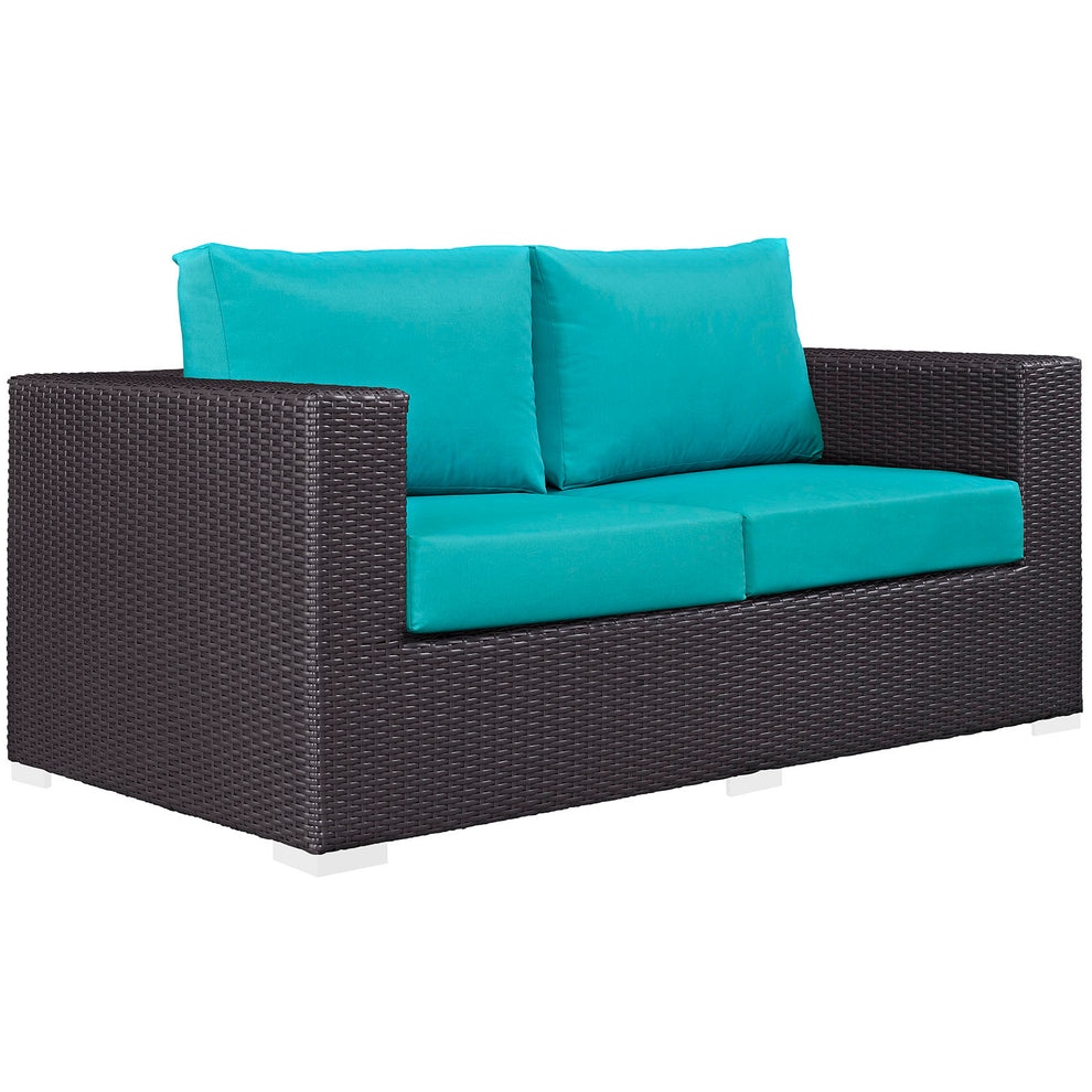 Modway Convene Outdoor Patio Loveseat - EEI-1907 | Outdoor Sofas, Loveseats & Sectionals | Modishstore - 23