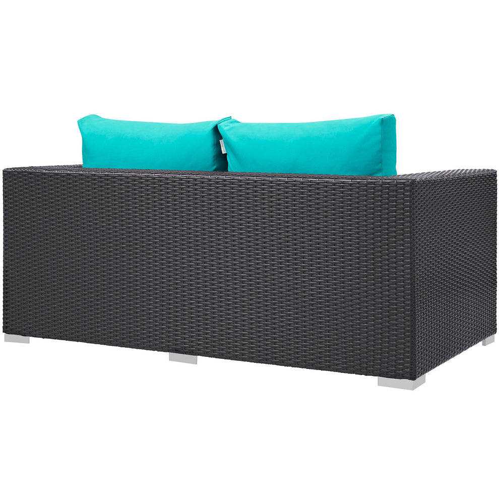 Modway Convene Outdoor Patio Loveseat - EEI-1907 | Outdoor Sofas, Loveseats & Sectionals | Modishstore - 25