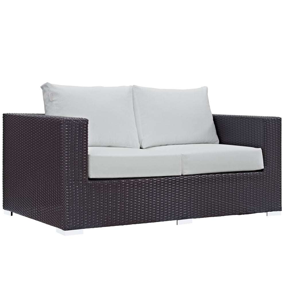 Modway Convene Outdoor Patio Loveseat - EEI-1907 | Outdoor Sofas, Loveseats & Sectionals | Modishstore - 26