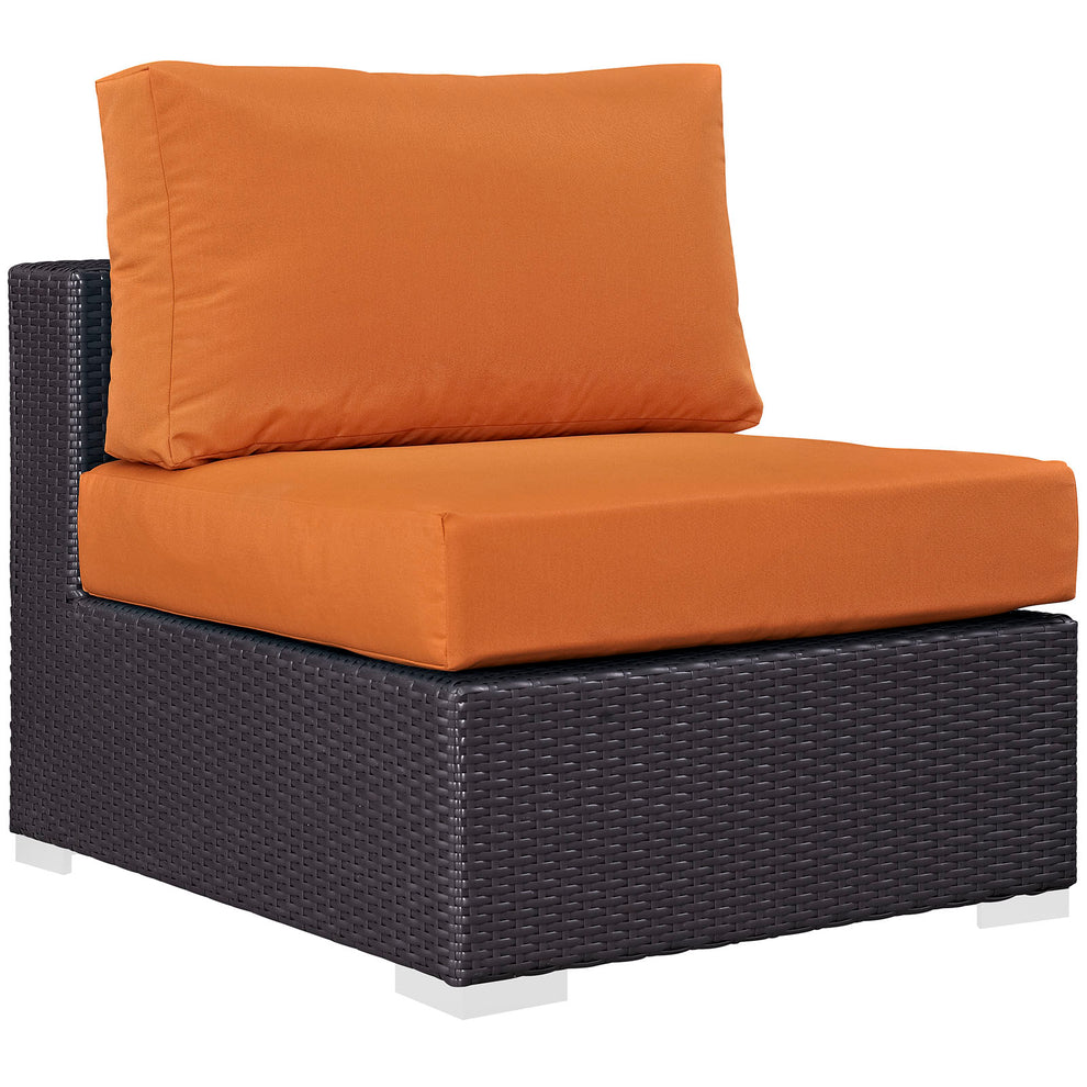 Modway Convene Outdoor Patio Armless - EEI-1910 | Outdoor Chairs | Modishstore - 5