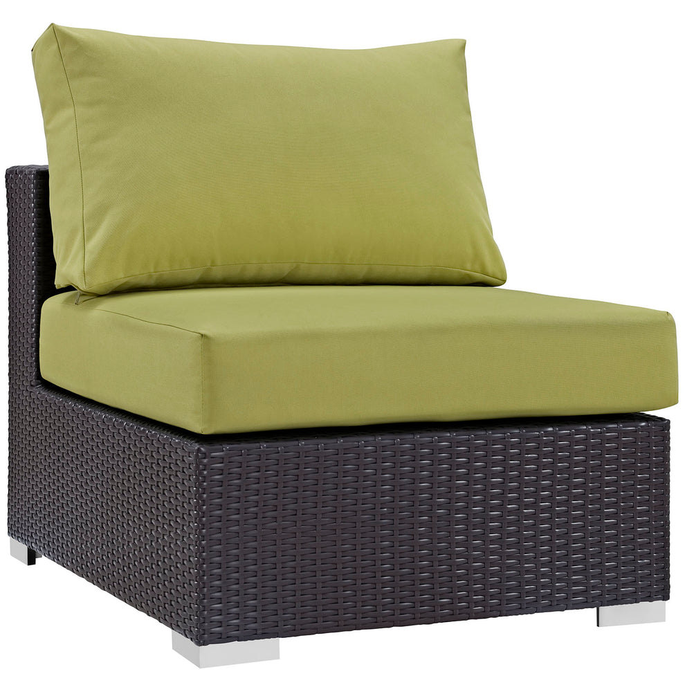 Modway Convene Outdoor Patio Armless - EEI-1910 | Outdoor Chairs | Modishstore - 4