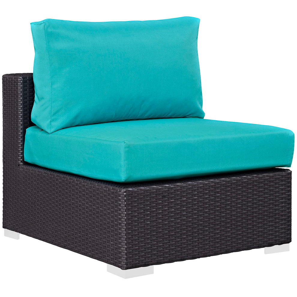 Modway Convene Outdoor Patio Armless - EEI-1910 | Outdoor Chairs | Modishstore - 2