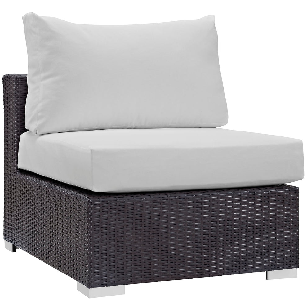 Modway Convene Outdoor Patio Armless - EEI-1910 | Outdoor Chairs | Modishstore - 1