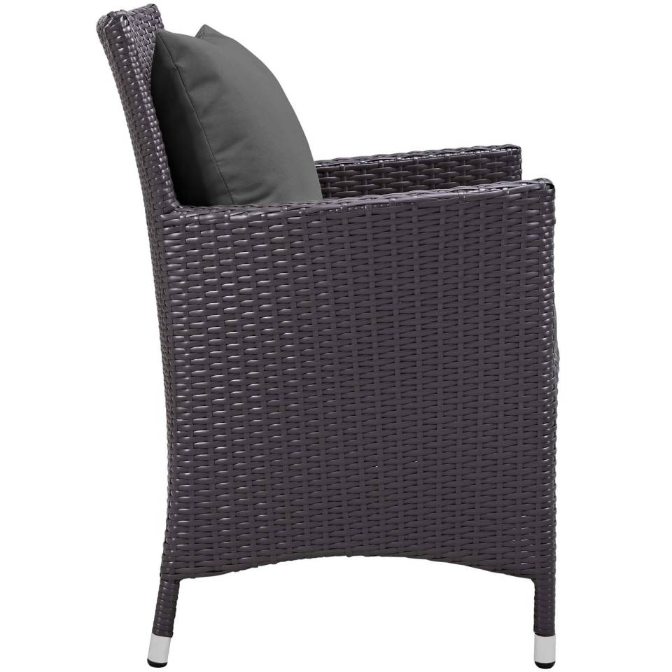Modway Convene Dining Outdoor Patio Armchair - EEI-1913 | Outdoor Chairs | Modishstore - 2