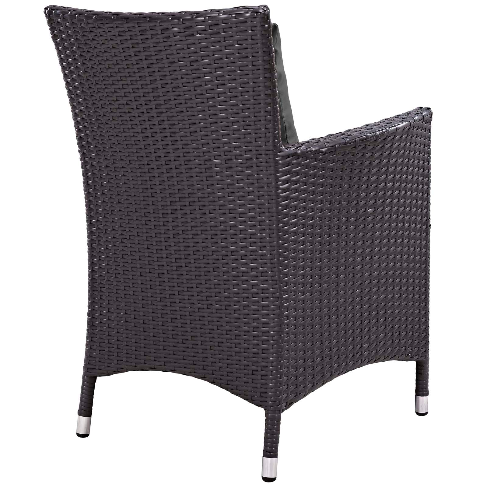 Modway Convene Dining Outdoor Patio Armchair | Outdoor Chairs | Modishstore-9