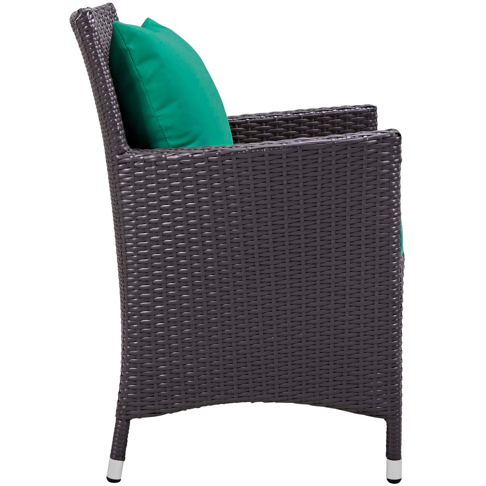 Modway Convene Dining Outdoor Patio Armchair - EEI-1913 | Outdoor Chairs | Modishstore - 13
