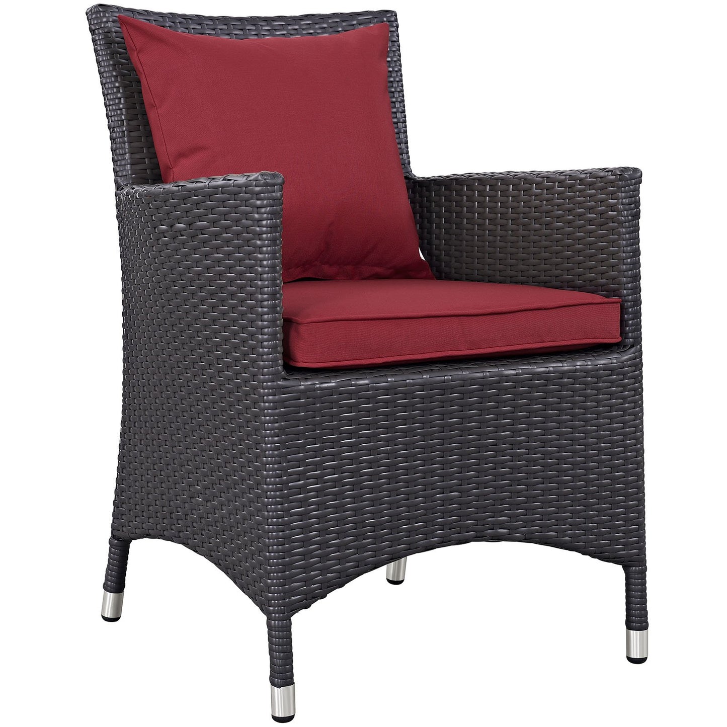 Modway Convene Dining Outdoor Patio Armchair | Outdoor Chairs | Modishstore-31