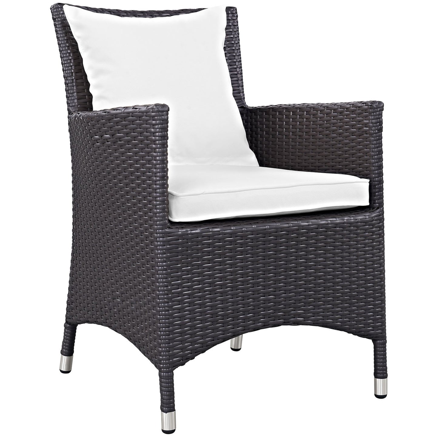 Modway Convene Dining Outdoor Patio Armchair | Outdoor Chairs | Modishstore-34