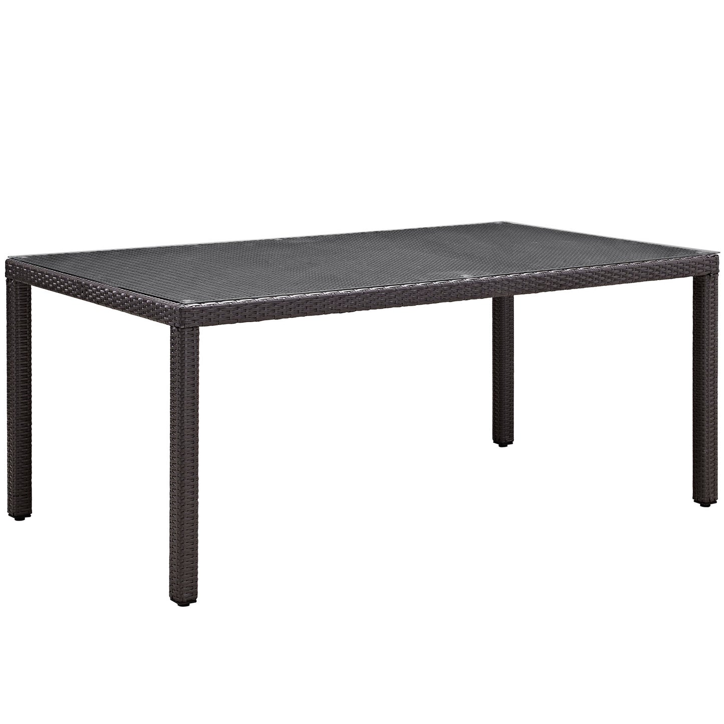 Modway Convene 70" Outdoor Patio Dining Table - Espresso - EEI-1919 | Outdoor Tables | Modishstore - 2