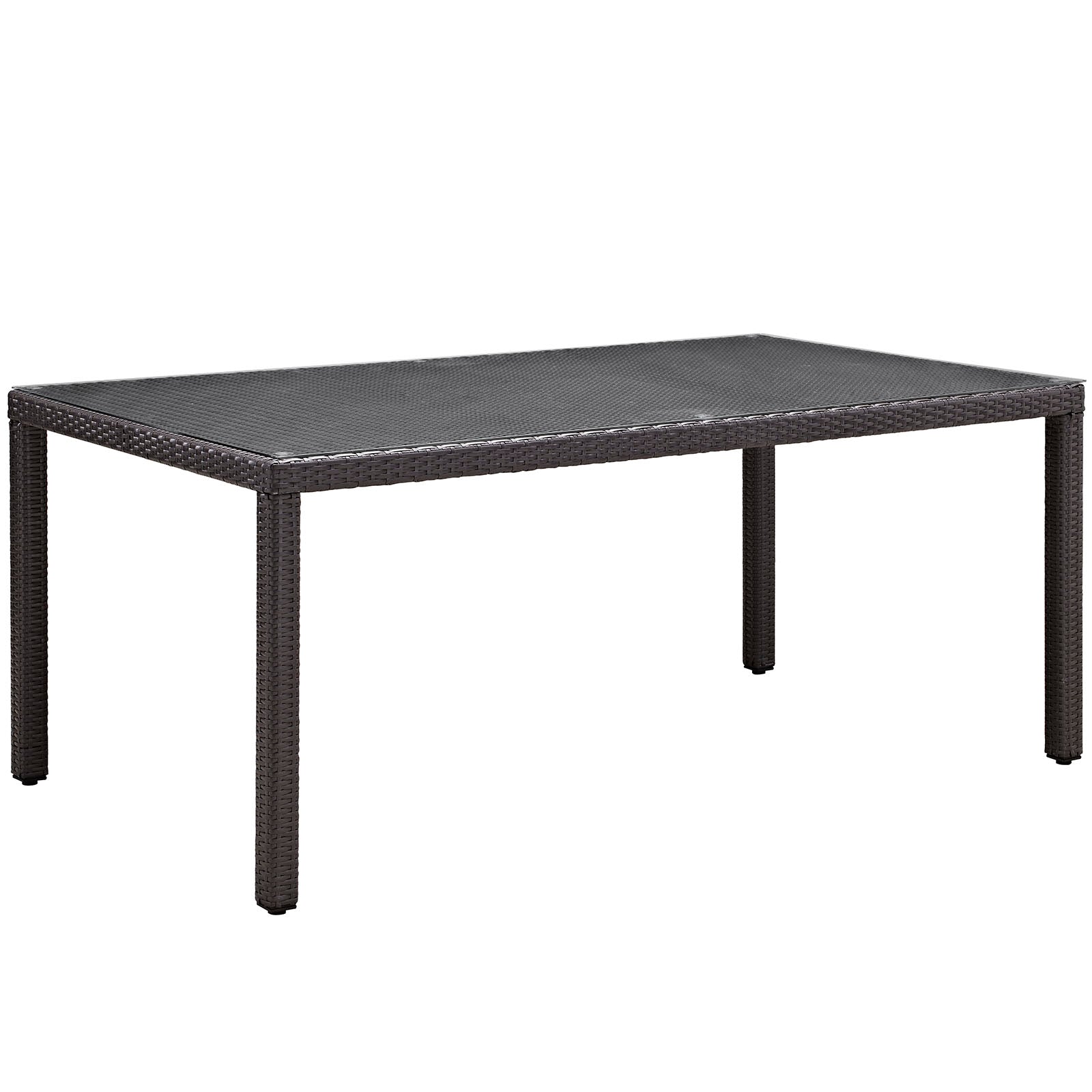 Modway Convene 70" Outdoor Patio Dining Table - Espresso - EEI-1919 | Outdoor Tables | Modishstore - 2