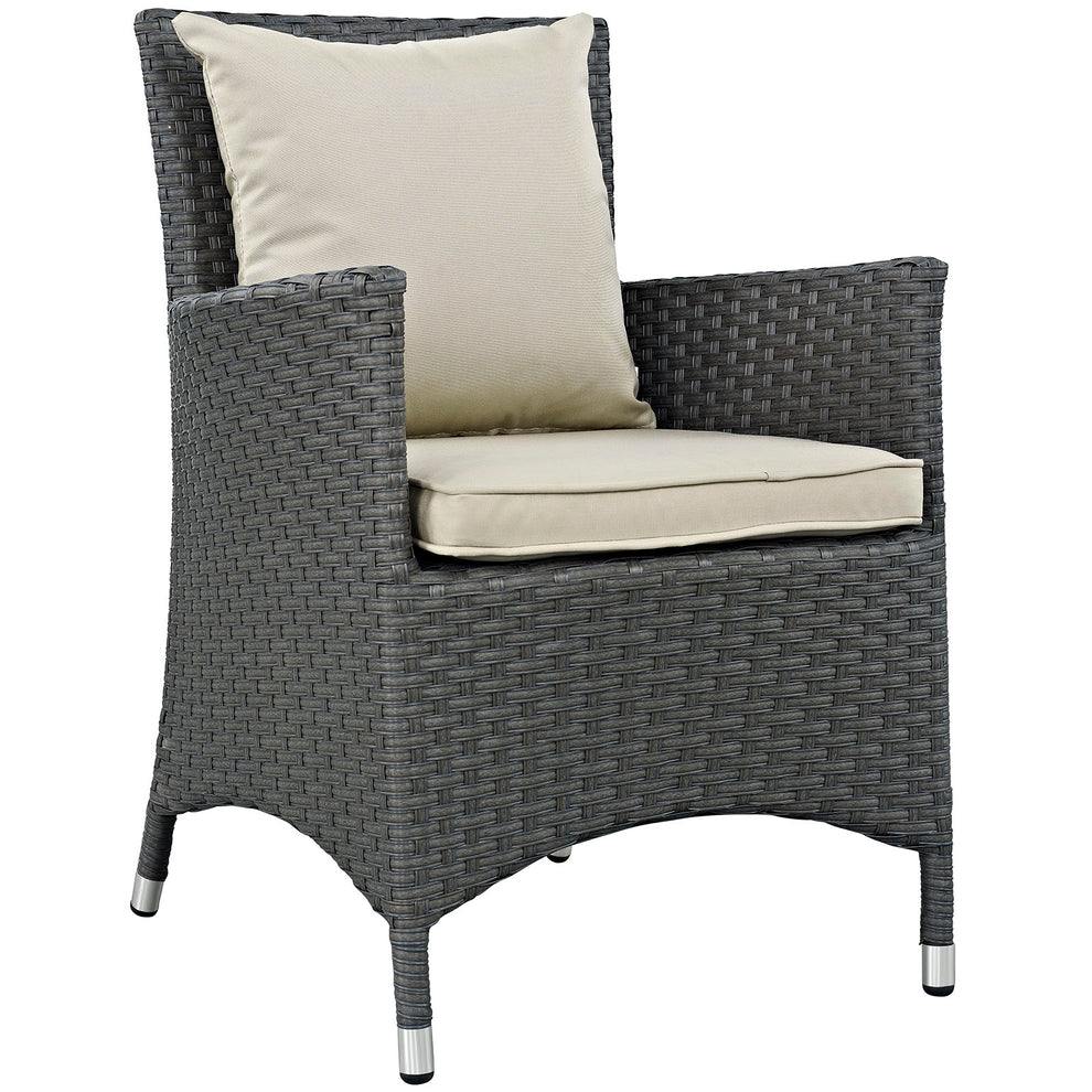 Modway Sojourn Dining Outdoor Patio Armchair - EEI-1924 | Outdoor Chairs | Modishstore - 1