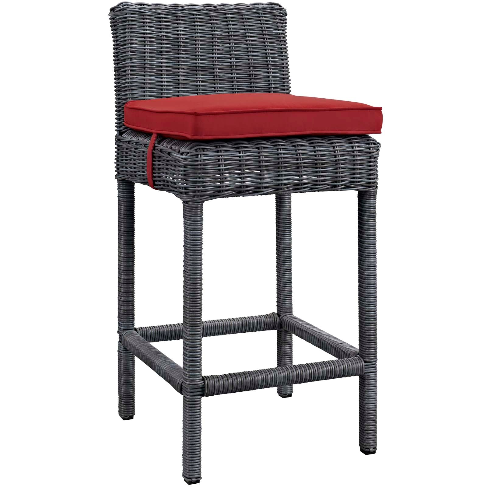 Modway Summon Outdoor Patio Bar Stool | Outdoor Chairs | Modishstore-10