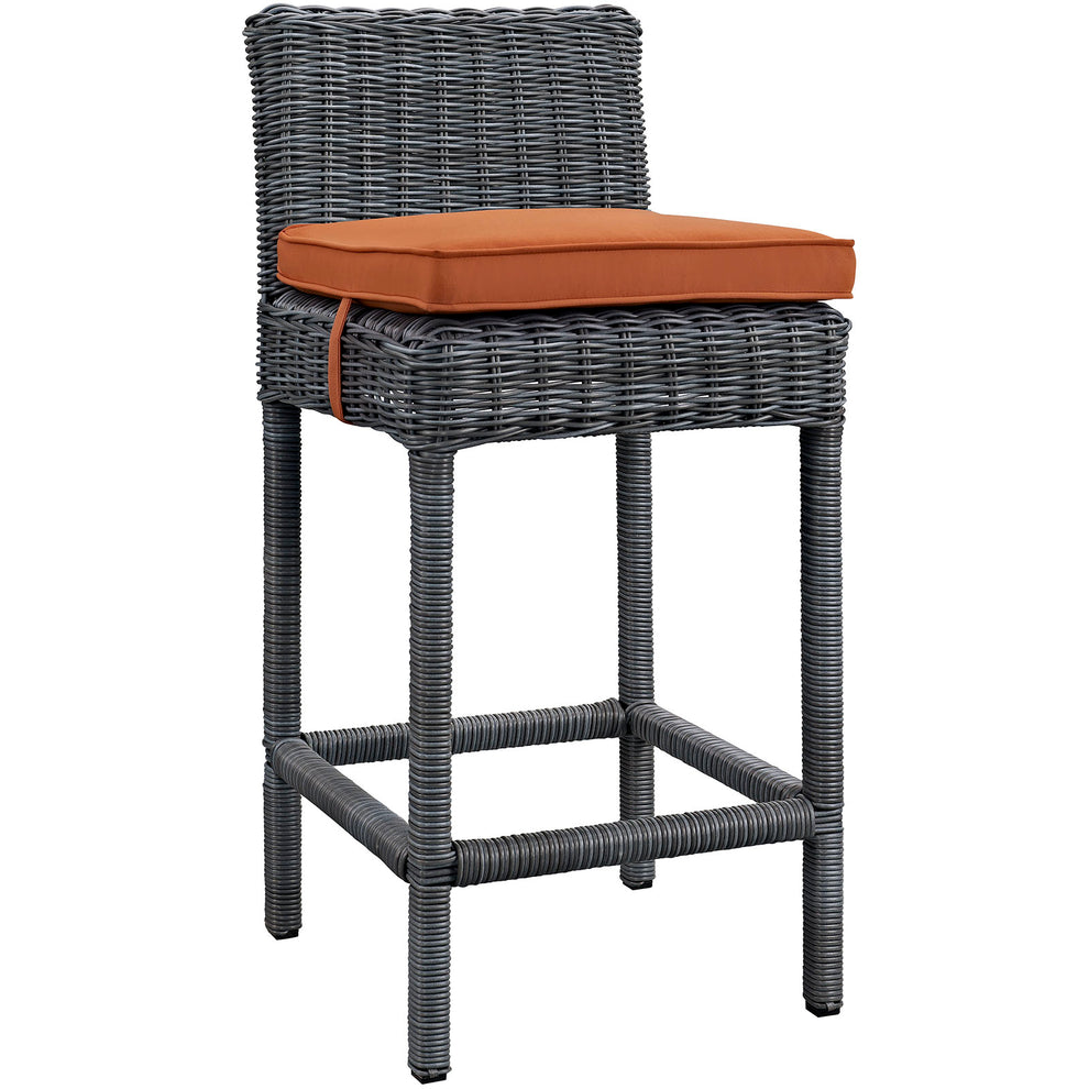 Modway Summon Outdoor Patio Bar Stool - EEI-1960 | Outdoor Chairs | Modishstore - 1