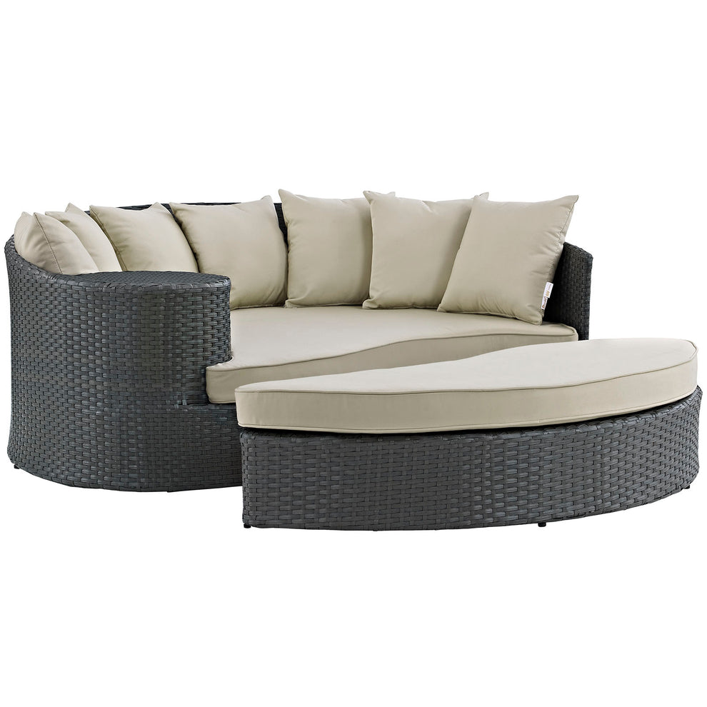 Modway Sojourn Outdoor Patio Sunbrella Daybed - EEI-1982 - EEI-1982 | Outdoor Patio Daybed | Modishstore - 1