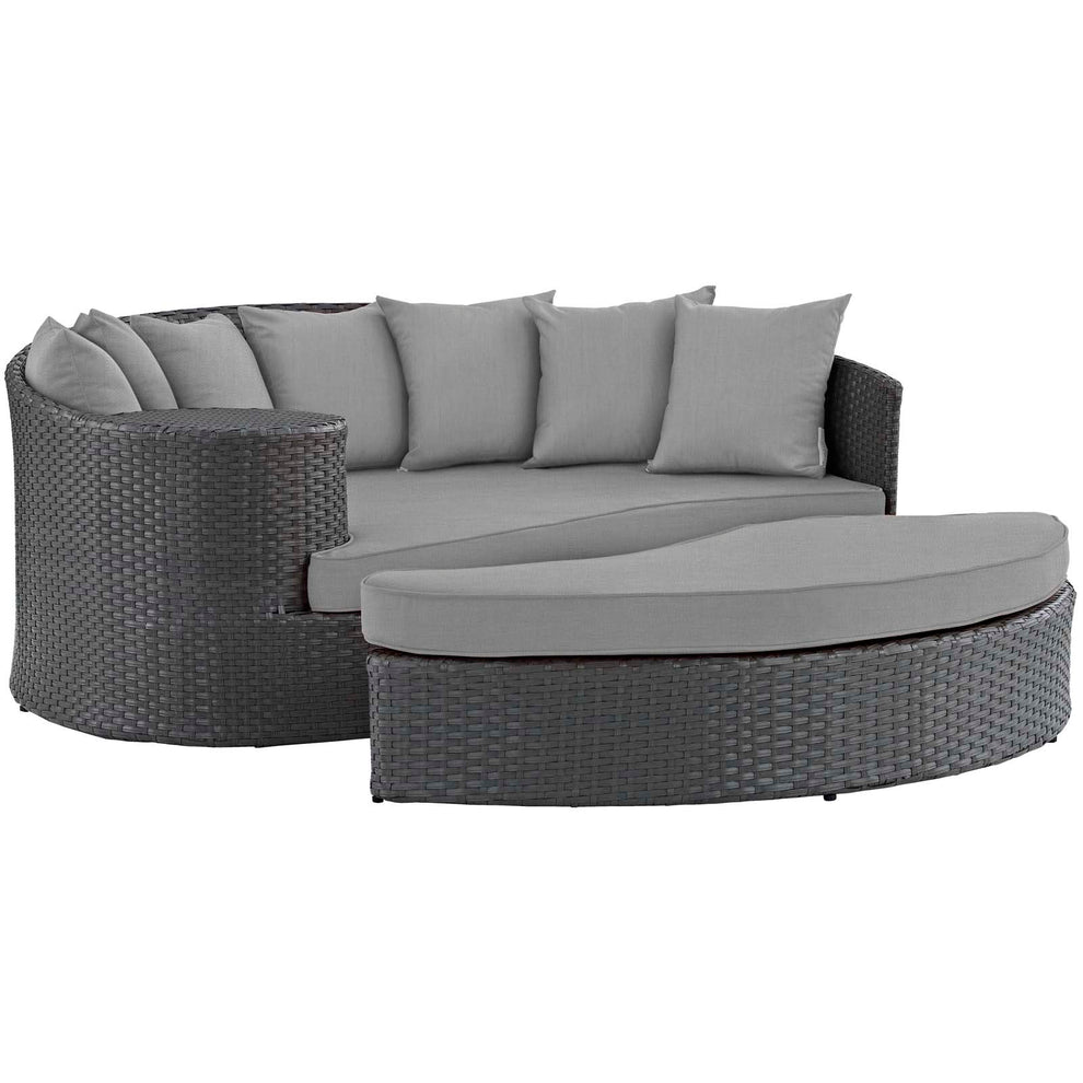 Modway Sojourn Outdoor Patio Sunbrella Daybed - EEI-1982 - EEI-1982 | Outdoor Patio Daybed | Modishstore - 4