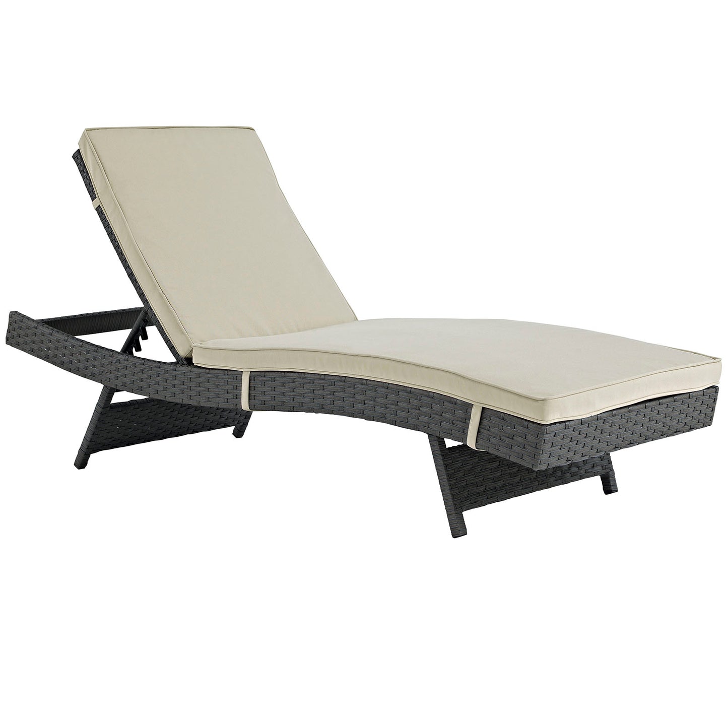 Modway Sojourn Outdoor Patio Chaise - EEI-1985 | Outdoor Recliners & Lounge Chairs | Modishstore - 1