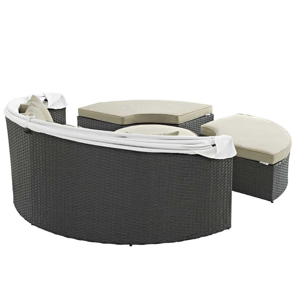 Modway Sojourn Outdoor Patio Sunbrella Daybed - EEI-1986 | Outdoor Patio Daybed | Modishstore - 8