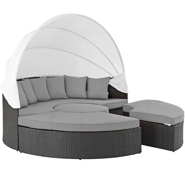 Modway Sojourn Outdoor Patio Sunbrella Daybed - EEI-1986 | Outdoor Patio Daybed | Modishstore - 21