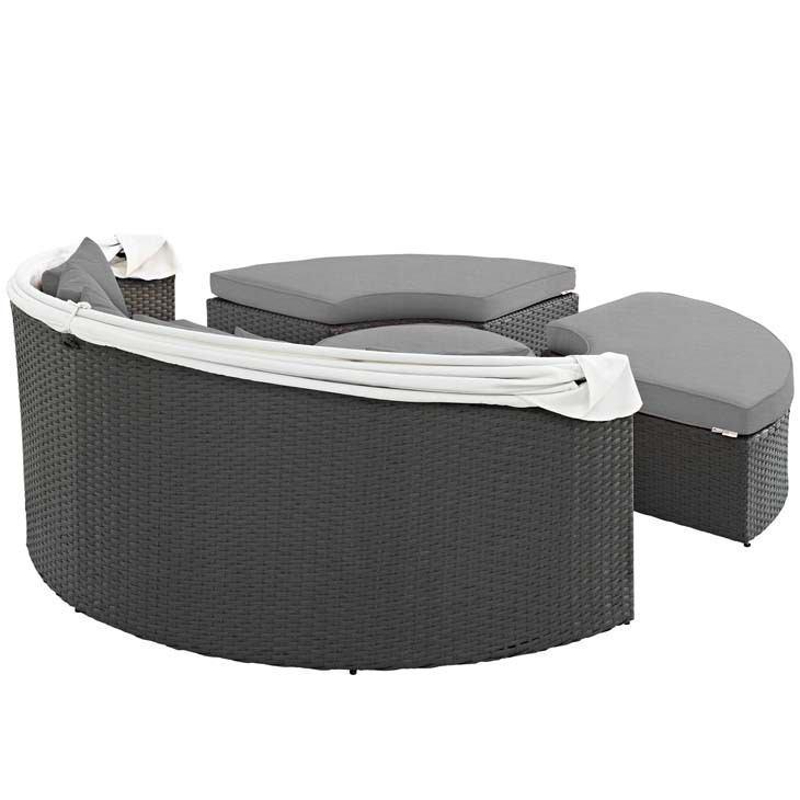 Modway Sojourn Outdoor Patio Sunbrella Daybed - EEI-1986 | Outdoor Patio Daybed | Modishstore - 19