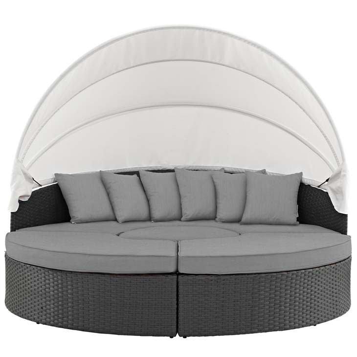 Sojourn Outdoor Patio Sunbrella Daybed - Thumbnail 5