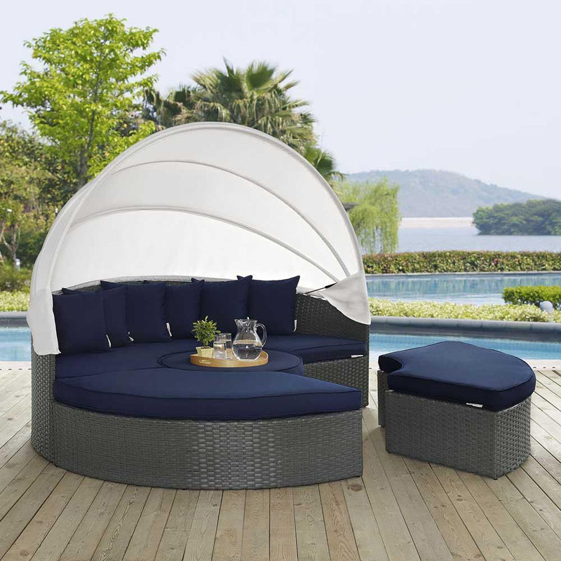 Modway Sojourn Outdoor Patio Sunbrella Daybed - EEI-1986 | Outdoor Patio Daybed | Modishstore - 1