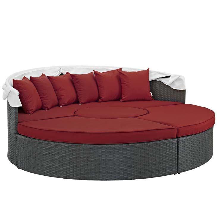 Modway Sojourn Outdoor Patio Sunbrella Daybed - EEI-1986 | Outdoor Patio Daybed | Modishstore-26