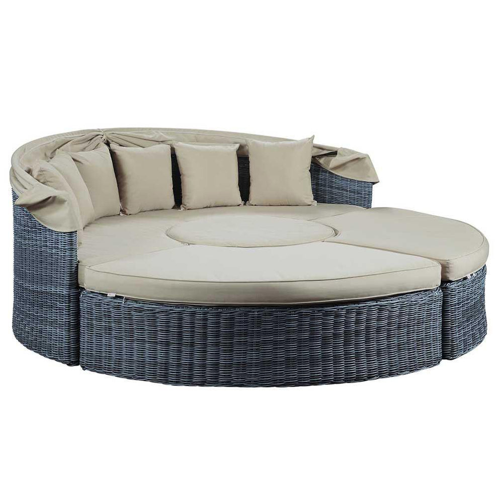 Modway Summon Canopy Outdoor Patio Daybed - EEI-1997 | Outdoor Patio Daybed | Modishstore - 4