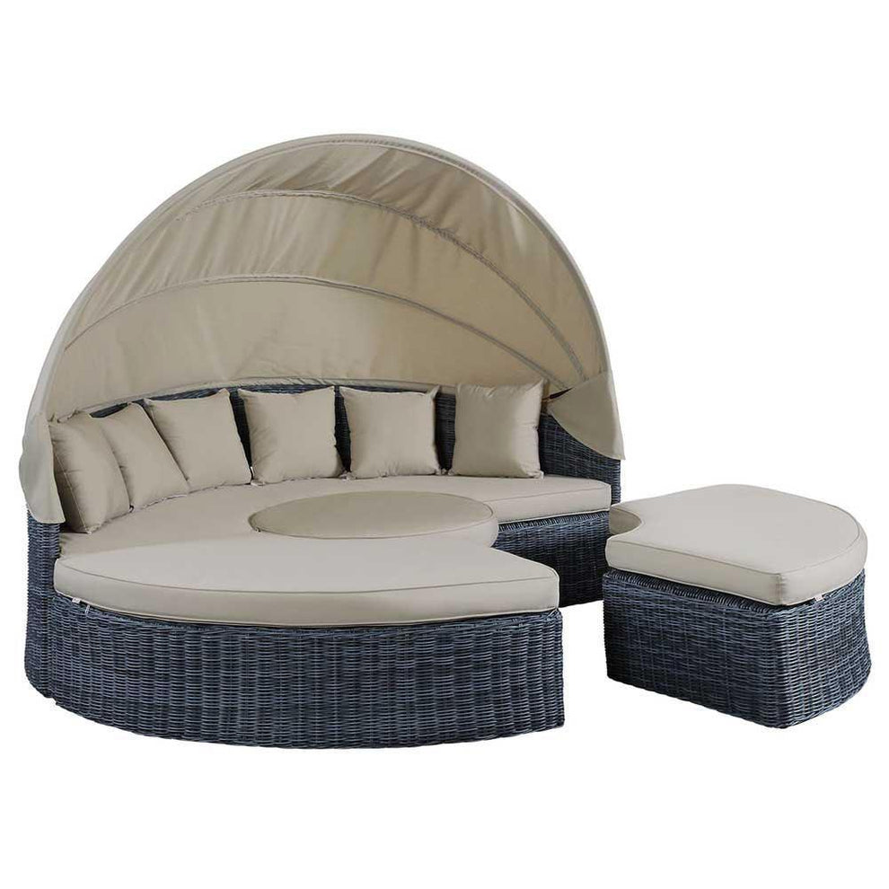 Modway Summon Canopy Outdoor Patio Daybed - EEI-1997 | Outdoor Patio Daybed | Modishstore - 5