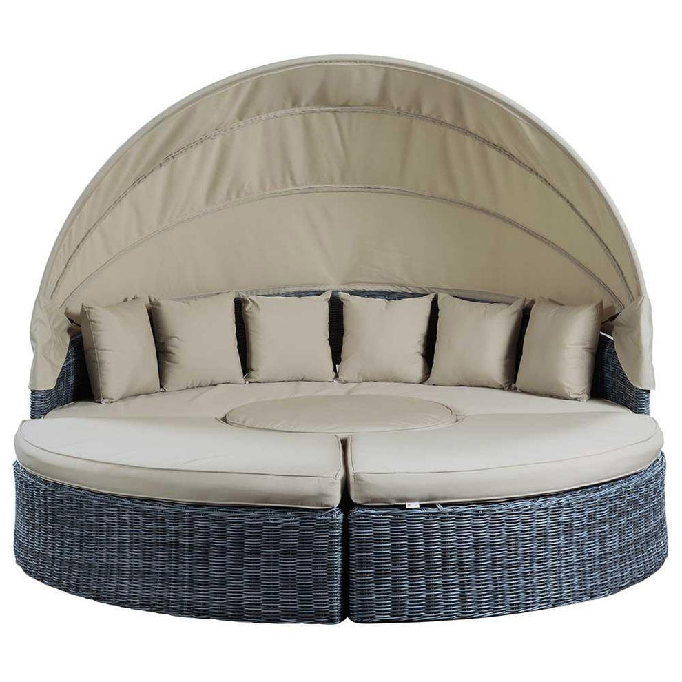 Modway Summon Canopy Outdoor Patio Daybed - EEI-1997 | Outdoor Patio Daybed | Modishstore - 3