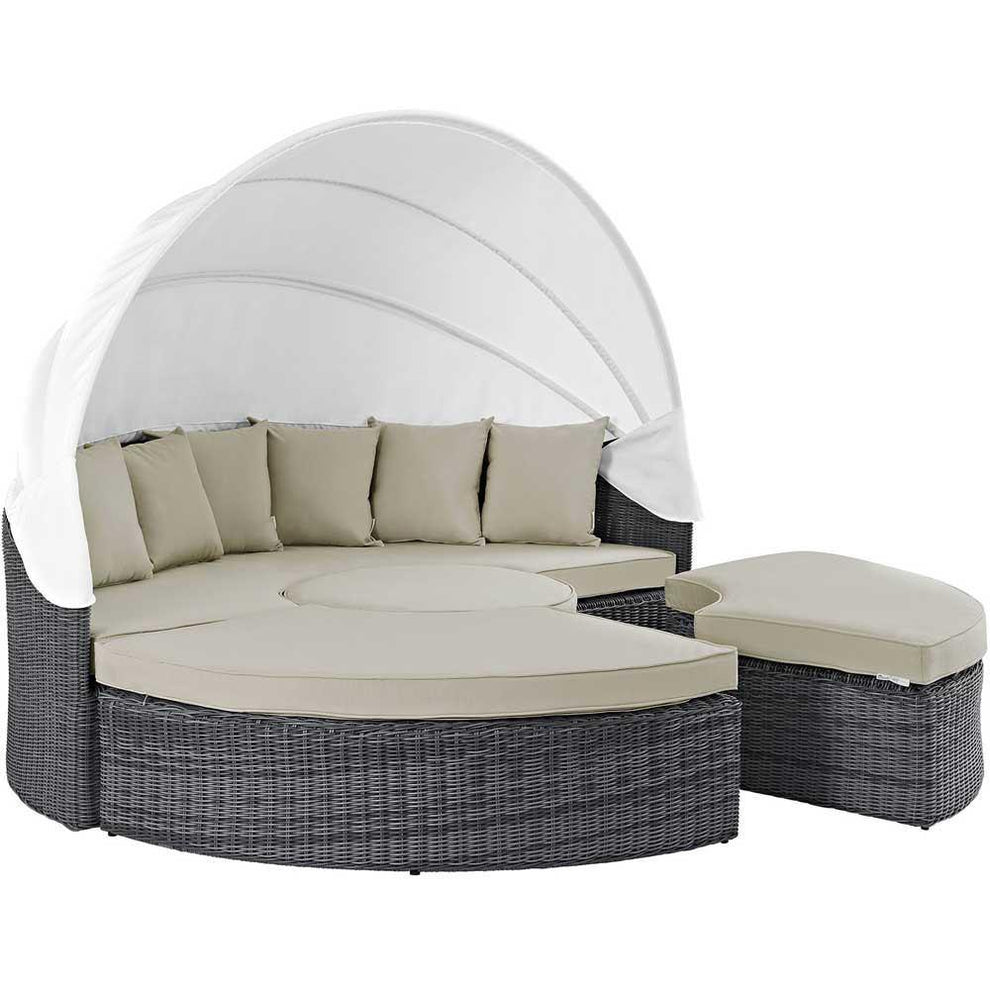 Modway Summon Canopy Outdoor Patio Daybed - EEI-1997 | Outdoor Patio Daybed | Modishstore - 2