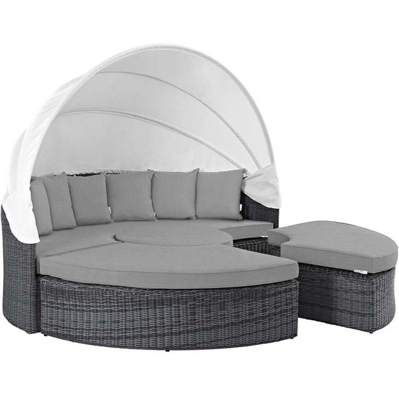 Modway Summon Canopy Outdoor Patio Daybed - EEI-1997 | Outdoor Patio Daybed | Modishstore - 14