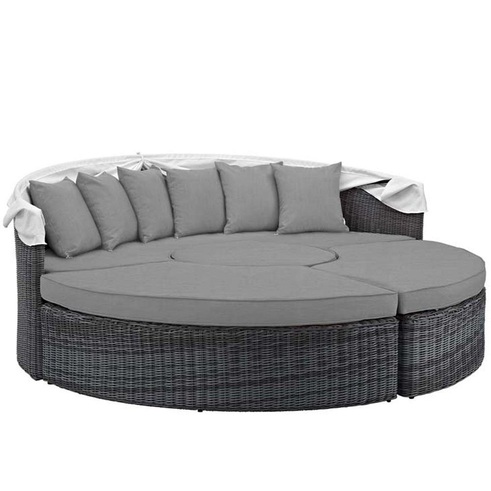 Modway Summon Canopy Outdoor Patio Daybed | Outdoor Patio Daybed | Modishstore-18