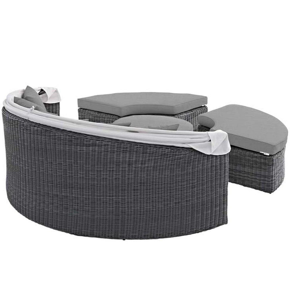 Modway Summon Canopy Outdoor Patio Daybed - EEI-1997 | Outdoor Patio Daybed | Modishstore - 15