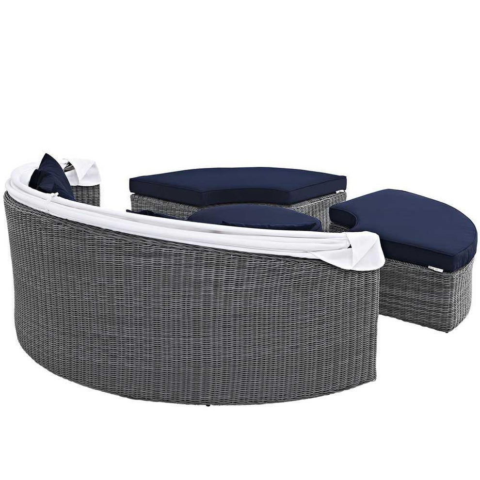 Modway Summon Canopy Outdoor Patio Daybed - EEI-1997 | Outdoor Patio Daybed | Modishstore - 10