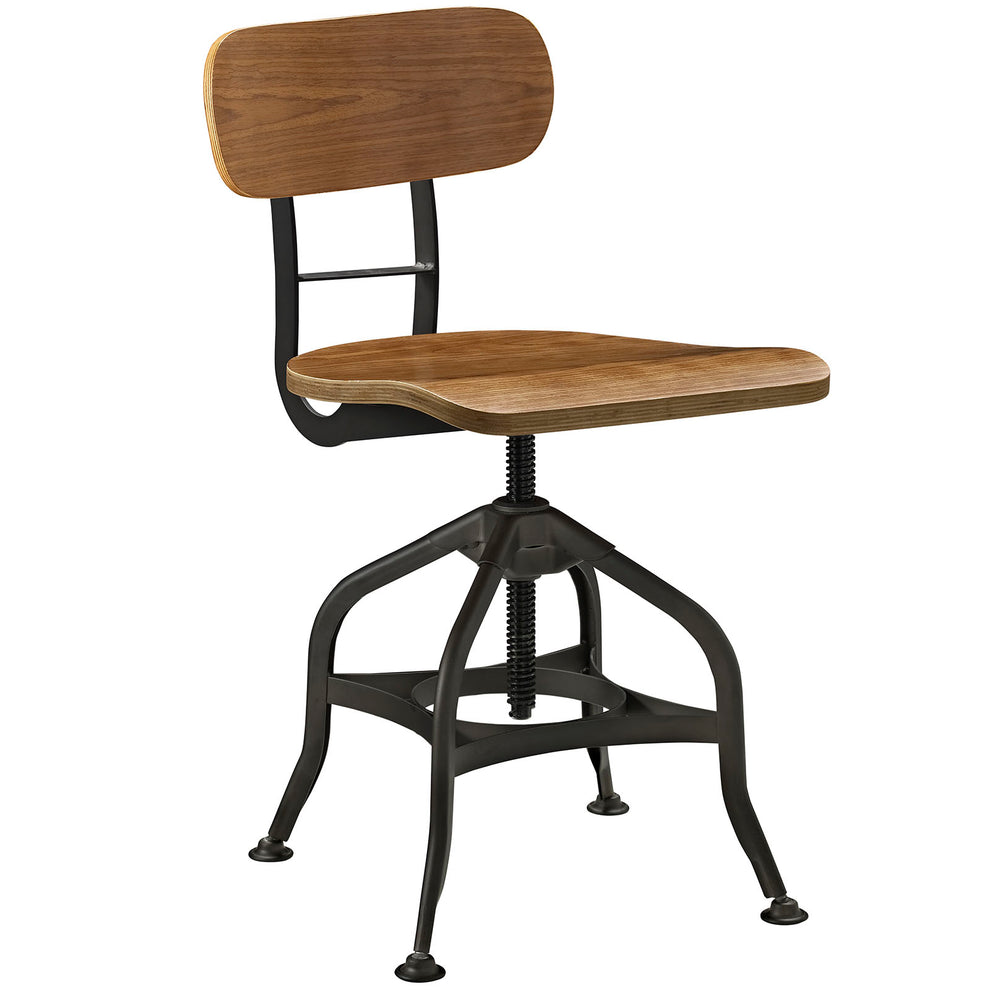 Modway Mark Wood Stool - Brown - EEI-2044 | Bar Stools | Modishstore - 4