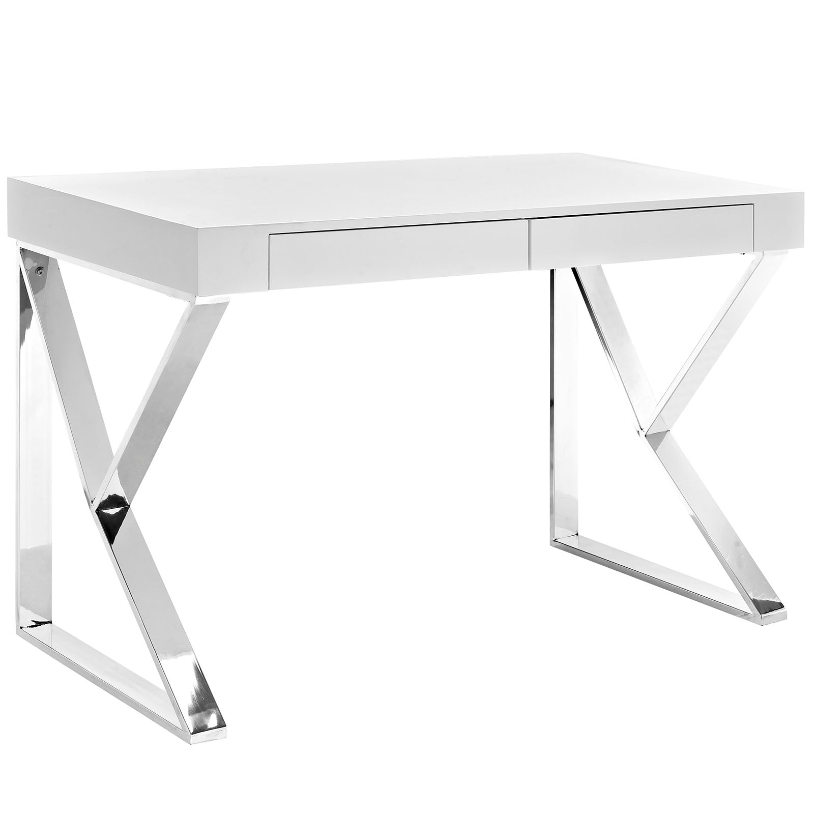 Modway Adjacent Desk - White | Desks | Modishstore-2