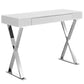 Modway's Sector Console Table White With Non-Marking Foot Pads - EEI-2048 | Console Tables | Modishstore - 2