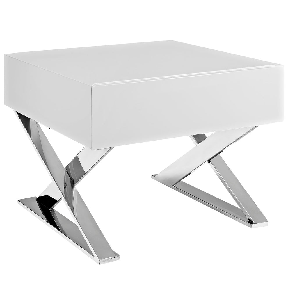 Modway Sector Nightstand - White - EEI-2049 | Nightstands | Modishstore - 2