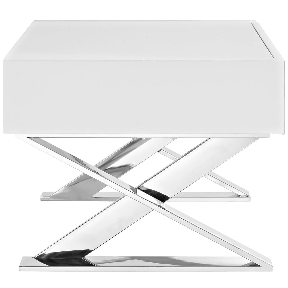 Modway Sector Nightstand - White - EEI-2049 | Nightstands | Modishstore - 3