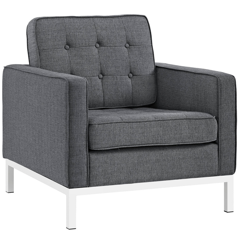 Modway Loft Fabric Armchair - EEI-2050 | Armchairs | Modishstore - 3