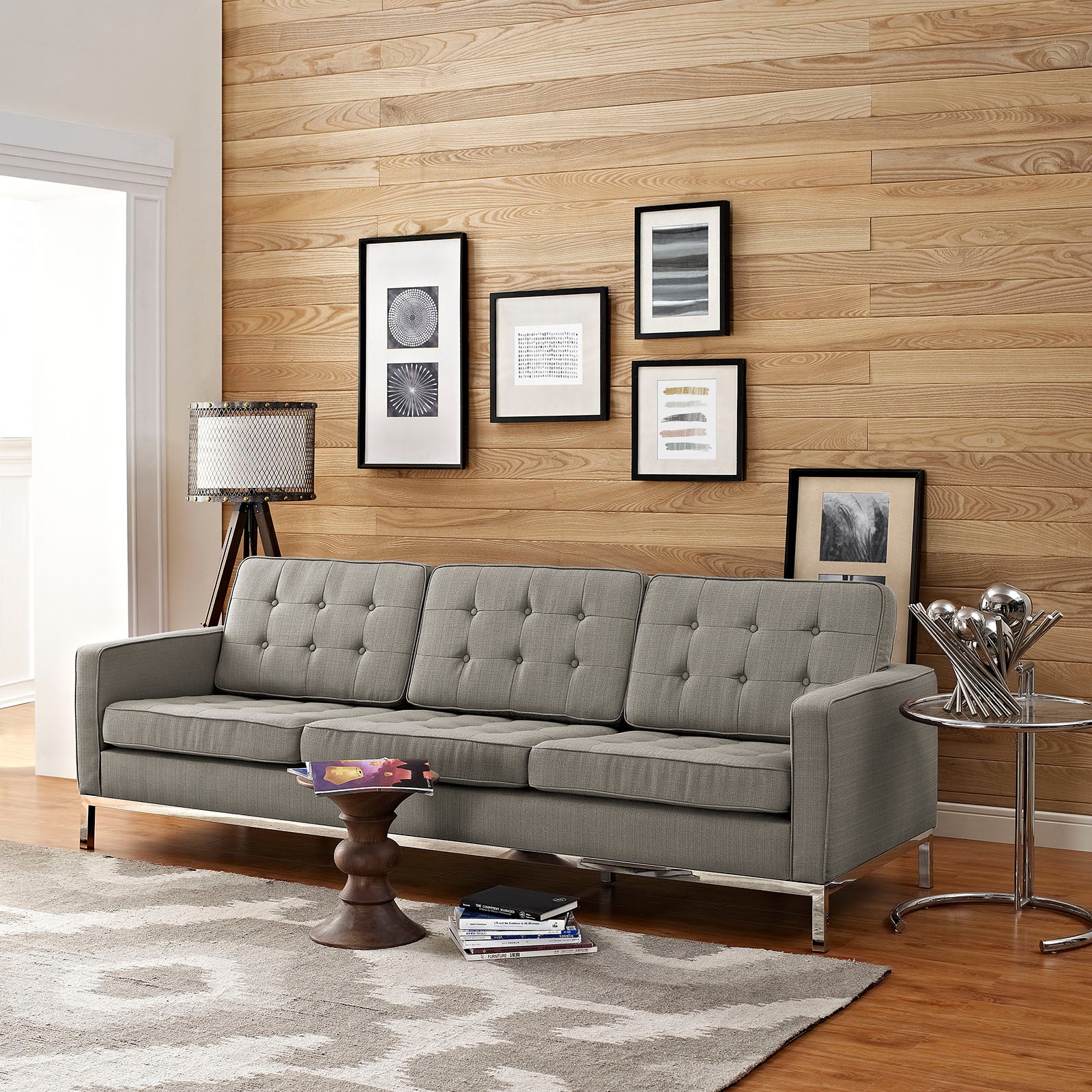 Loft Upholstered Fabric Sofa By Modway - EEI-2052 | Sofas | Modishstore