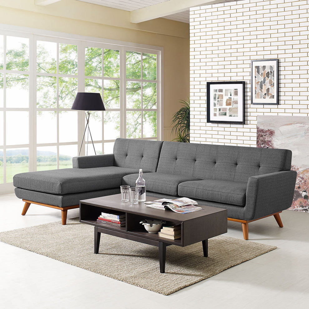 Modway Engage Left-Facing Sectional Sofa - EEI-2068 | Sectional | Modishstore - 6