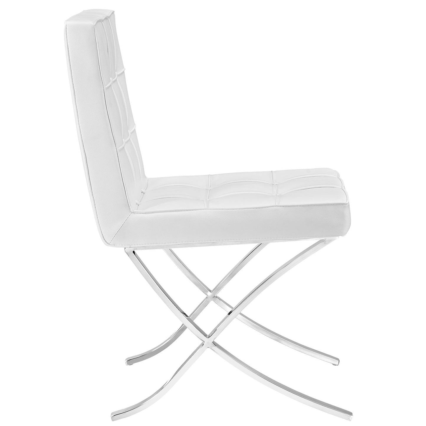 Trieste Vinyl Dining Chair By Modway - EEI-2072 | Dining Chairs | Modishstore - 3