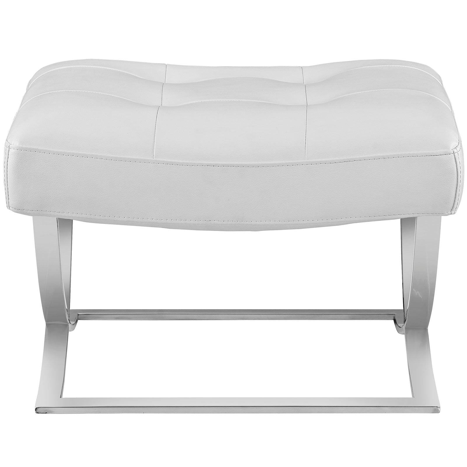 Slope Upholstered Vinyl Ottoman By Modway - EEI-2078 | Lounge Chairs | Modishstore - 3