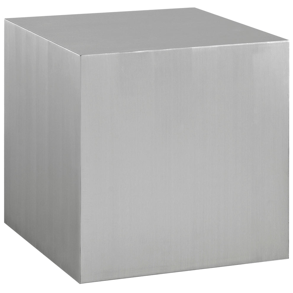 Modway Cast Stainless Steel Side Table - Silver - EEI-2097 | Side Tables | Modishstore - 3