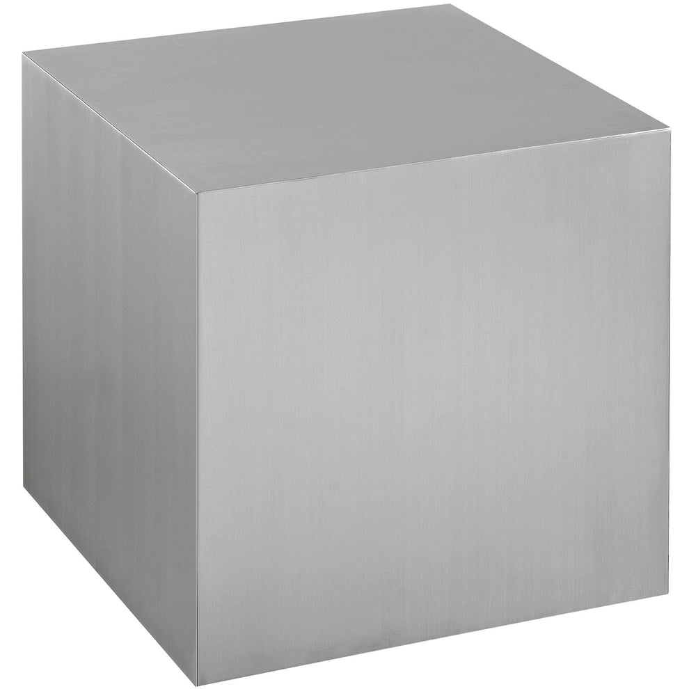 Modway Cast Stainless Steel Side Table - Silver - EEI-2097 | Side Tables | Modishstore - 2